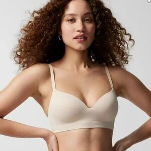 GUC I Soma Enbliss Wireless Bra I Size 38DD I Color: Ivory